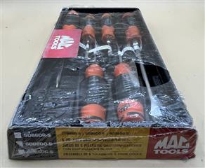 (NEW) MAC TOOLS SDB6DO-S 6PC SOFT GRIP SCREWDRIVER SET